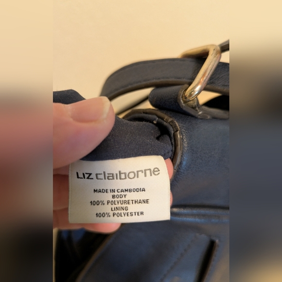 Liz Claiborne Navy Blue Women's Bag - Picture 8 of 10